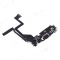 Шлейф для Apple iPhone 14 Pro с комп. + разъем зарядки + микрофон (черный) (ORIG100) фото №3