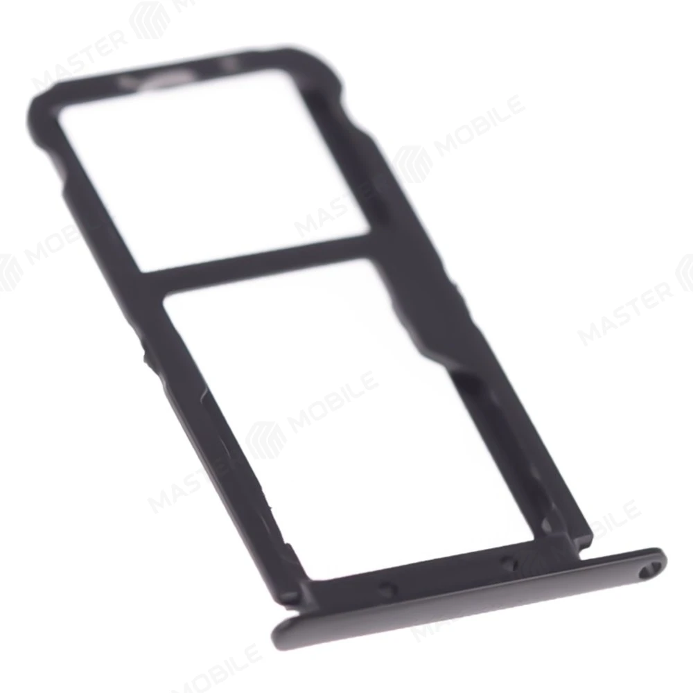 Держатель сим-карты для Huawei Mate 20 Lite (SNE-LX1) (черный) фото №3