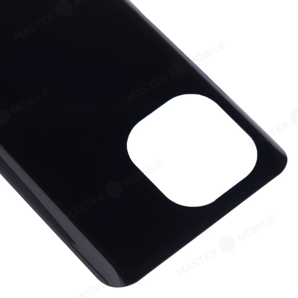 Задняя крышка для Xiaomi Mi 11 5G (M2011K2G) (черный) фото №3