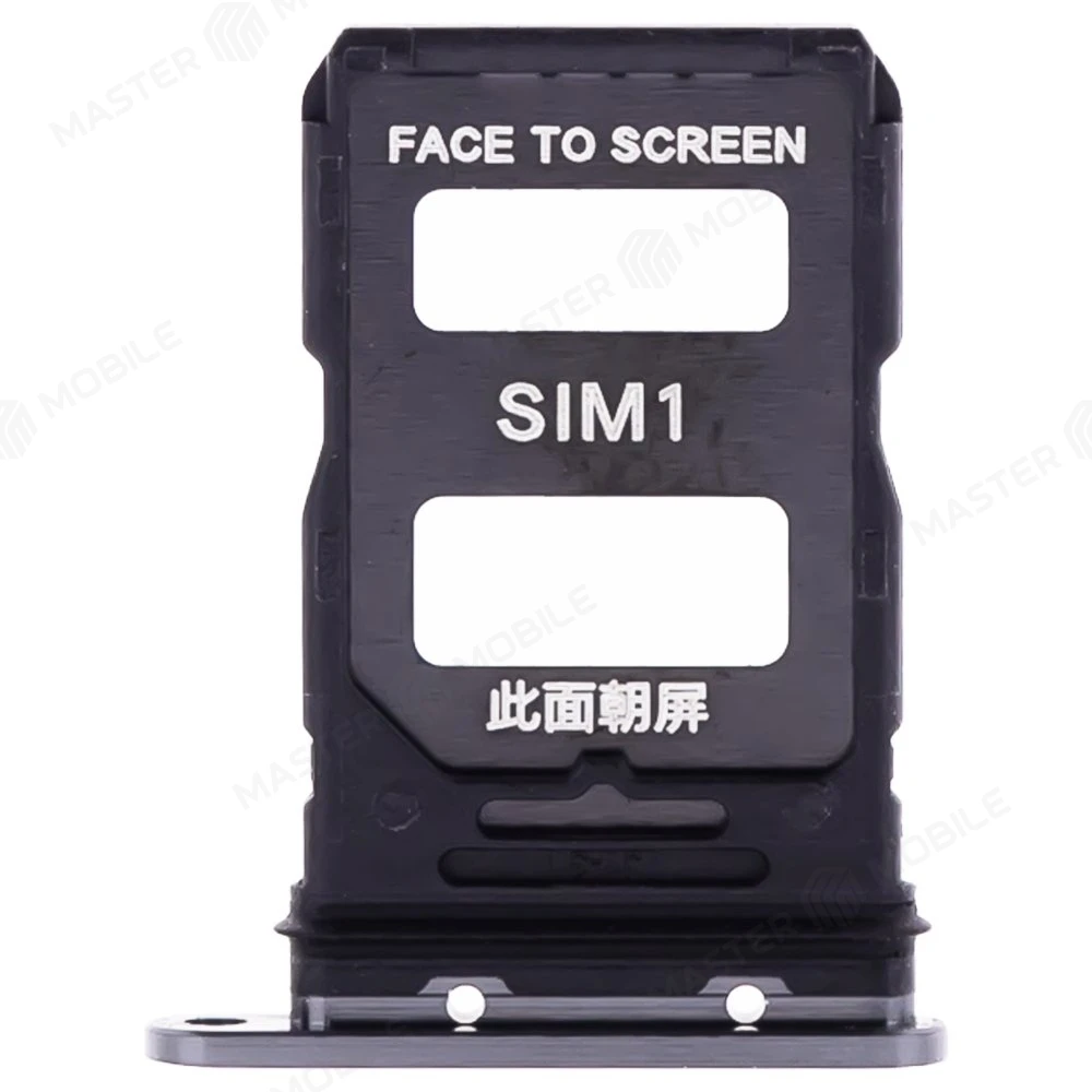 Держатель сим-карты для Xiaomi 13 (2211133G) (черный) фото №1
