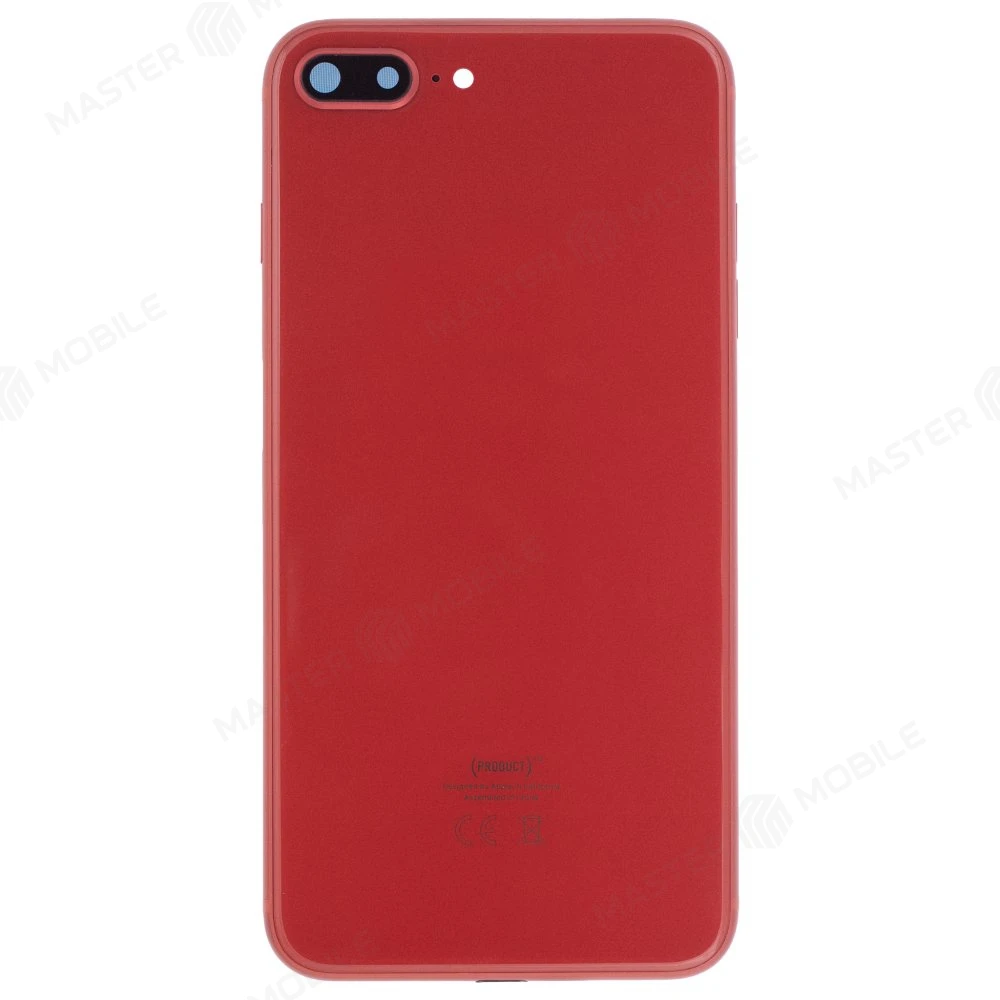 Корпус для Apple iPhone 8 Plus (красный) (Premium) фото №1