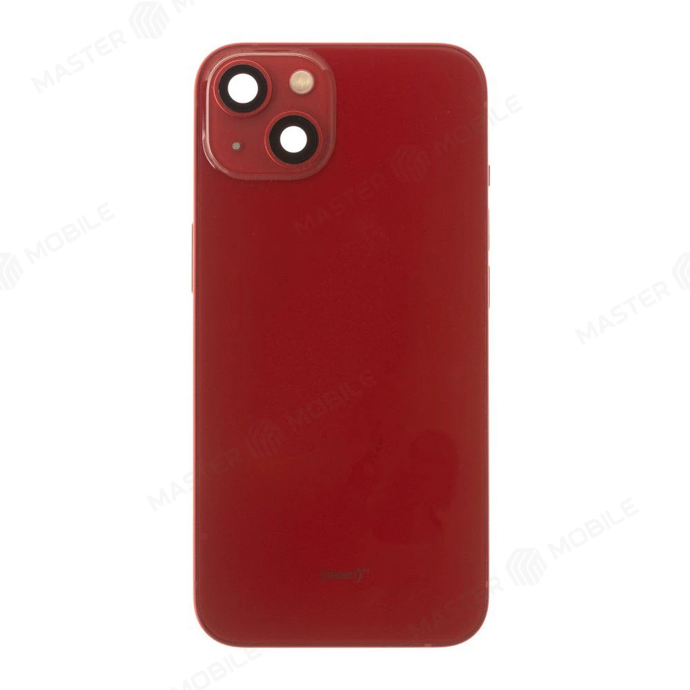 Корпус для Apple iPhone 13 (красный) (в сборе) (ORIG100) (Снятый) (возможен дефект ЛКП) фото №1