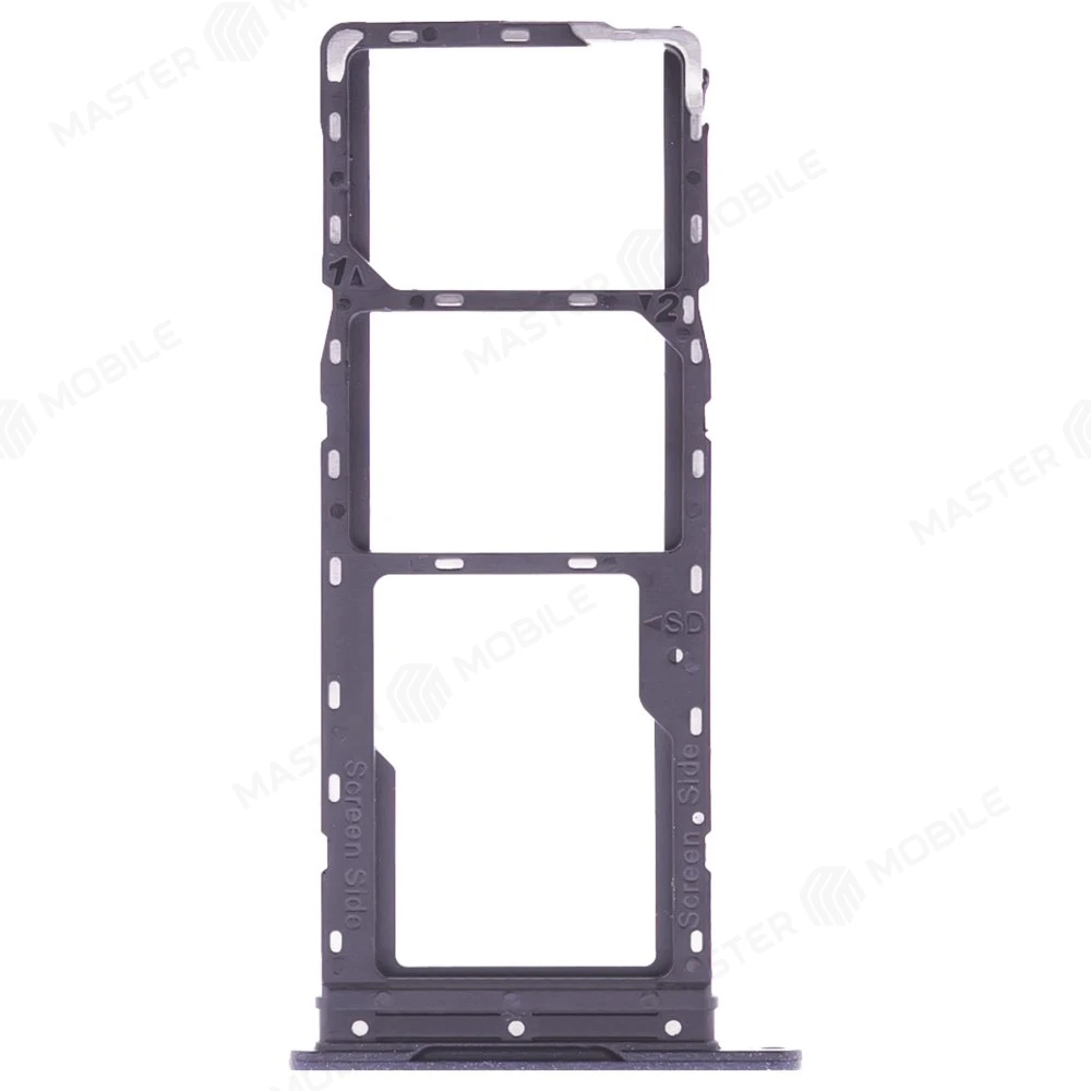 Держатель сим-карты для Infinix Smart 7 HD (X6516) (черный) фото №1