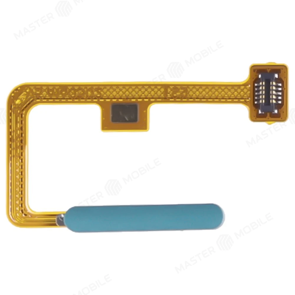 Шлейф для Xiaomi Mi 11 Lite (M2101K9AG) / 11 Lite 5G NE (2109119DG) с комп. + сканер отпечатка пальца (кнопка включения) (зеленый)  фото №1
