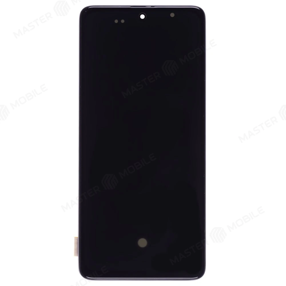 Дисплей для Samsung A515 Galaxy A51 + тачскрин (черный) (в рамке) (OLED) (Full Size) фото №1