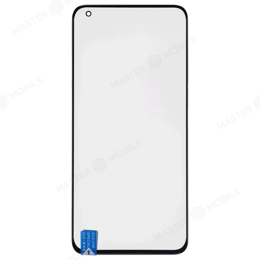 Стекло модуля для Xiaomi Mi 10 5G (M2001J2G) / Mi 10 Pro (M2001J1G) + OCA (черный) (Rev. C) фото №1