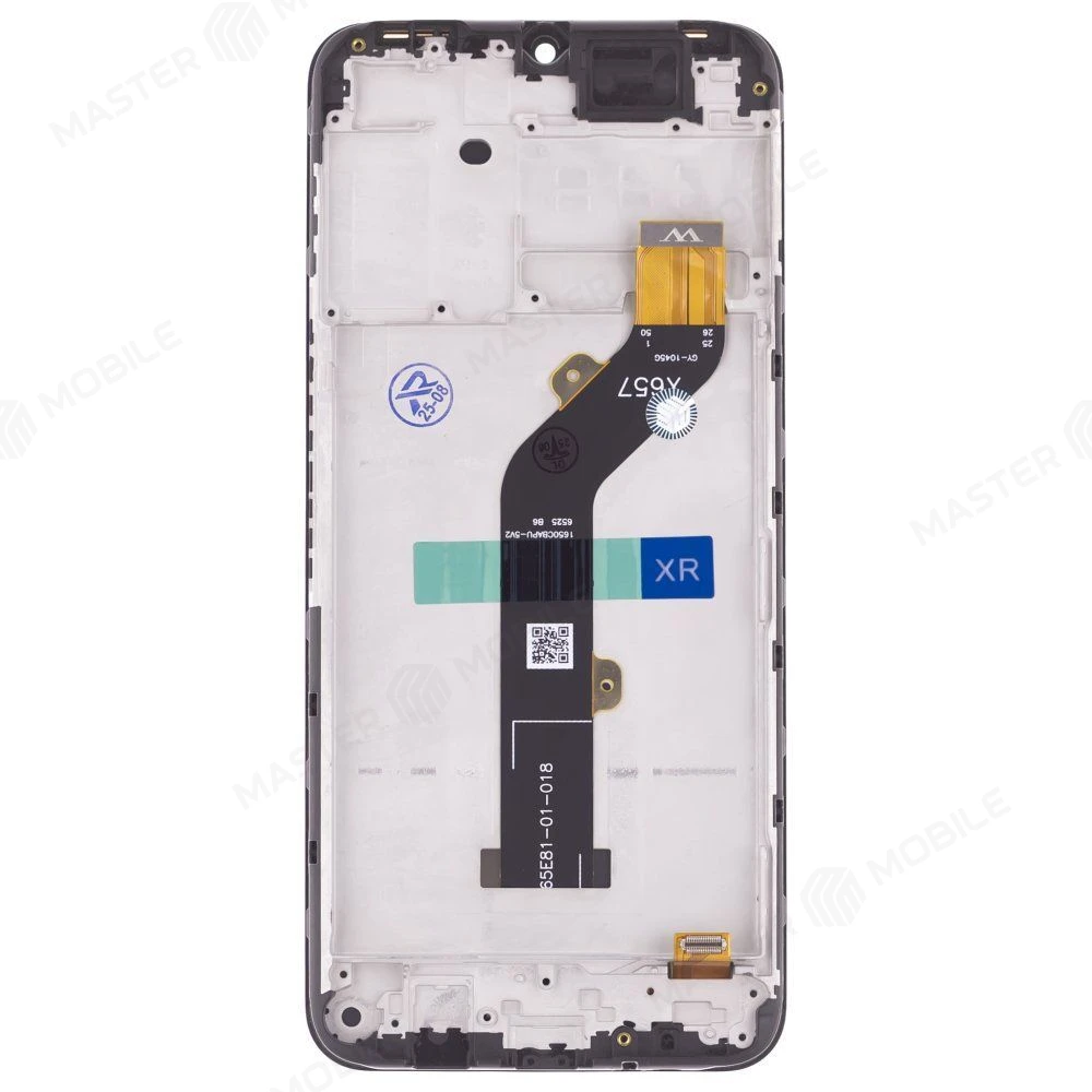 Дисплей для Tecno Spark 7 (KF6N) + тачскрин (черный) (в рамке) (ORIG) фото №2