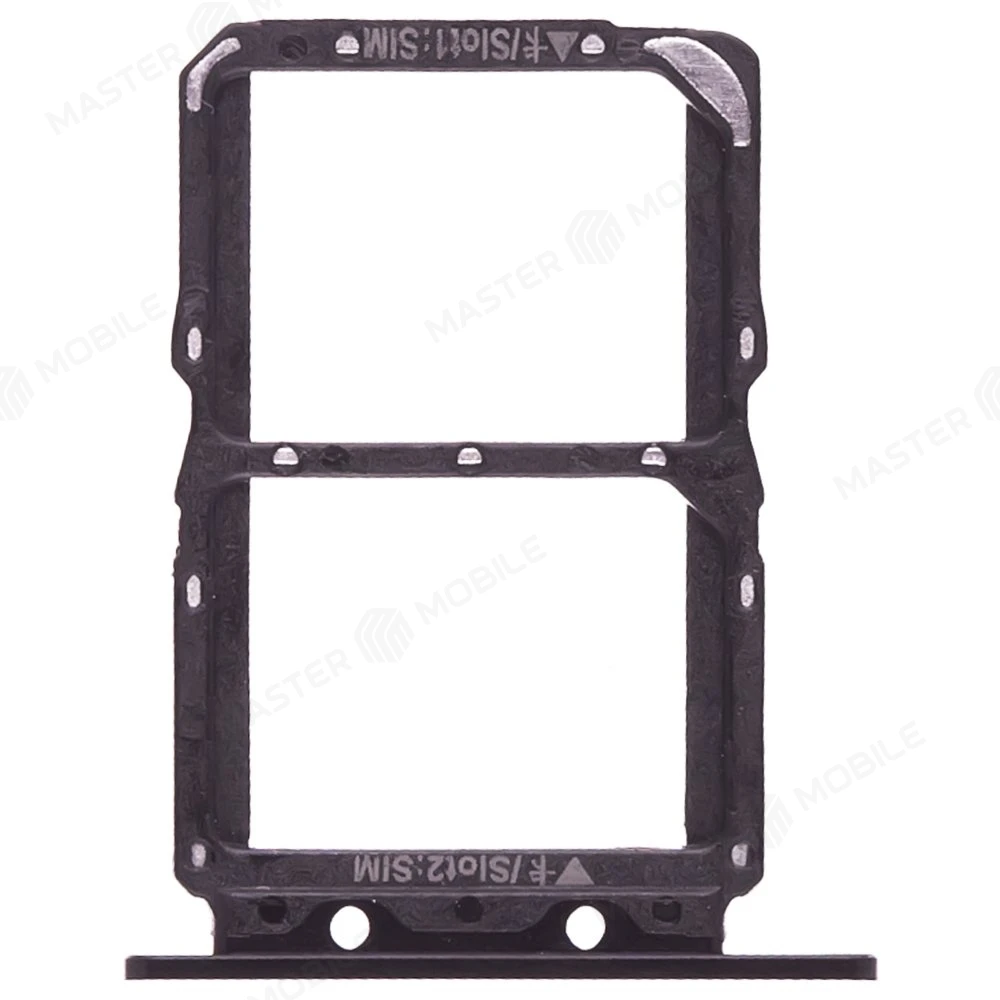 Держатель сим-карты для Huawei Honor View 20 (PCT-L29) (черный) фото №1