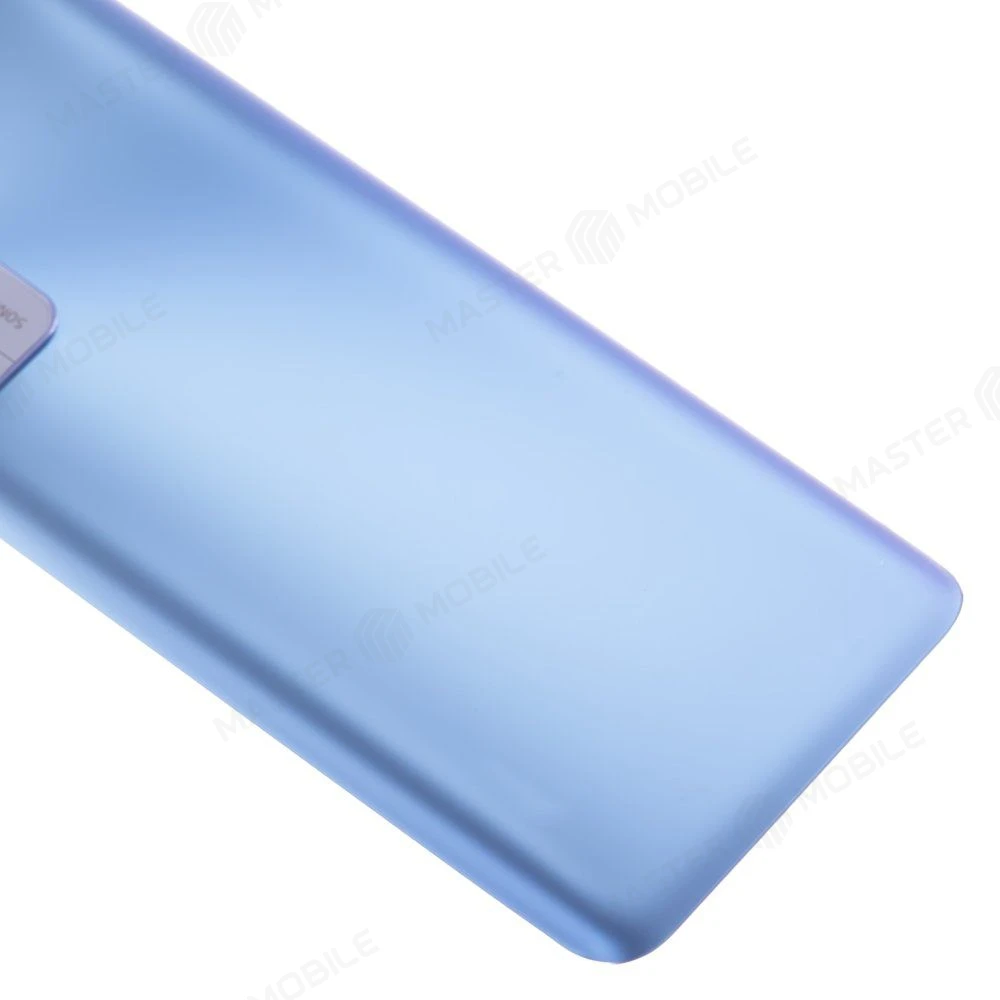 Задняя крышка для Xiaomi 12 (2201123G) / 12X (2112123AG) (синий) (в сборе со стеклом камеры) фото №4