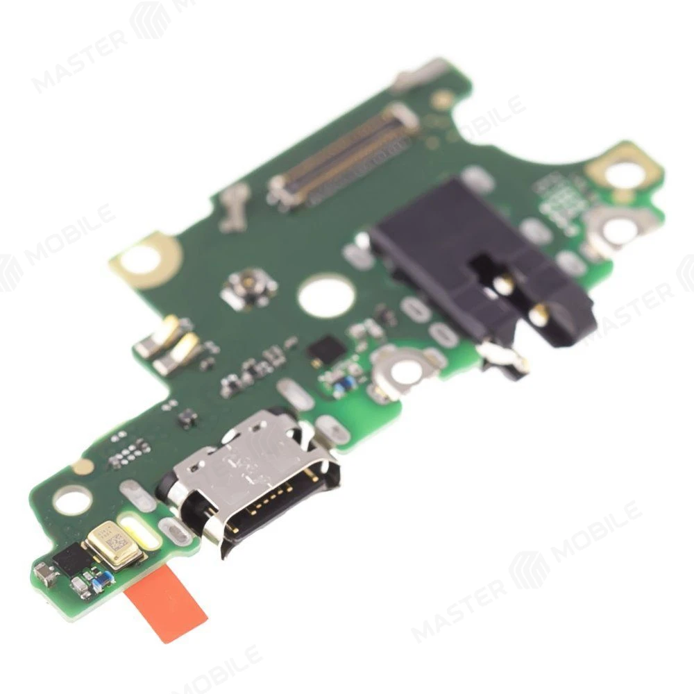 Нижняя плата для Huawei Nova 3 (PAR-LX1) с комп. + разъем зарядки + разъем гарнитуры + микрофон (ORIG100)  фото №3