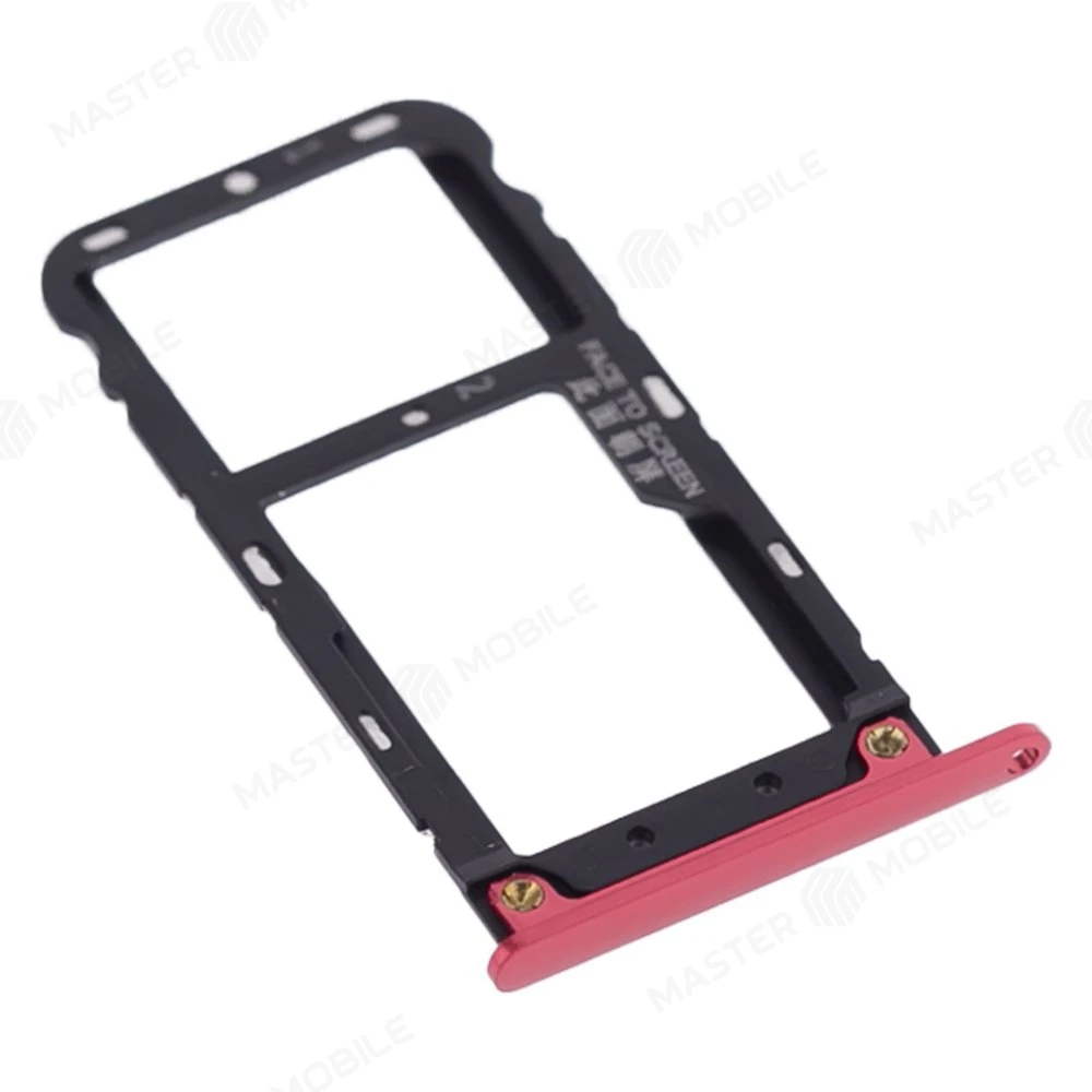 Держатель сим-карты для Xiaomi Mi A1 (MDG2) / Mi 5x (красный)  фото №3