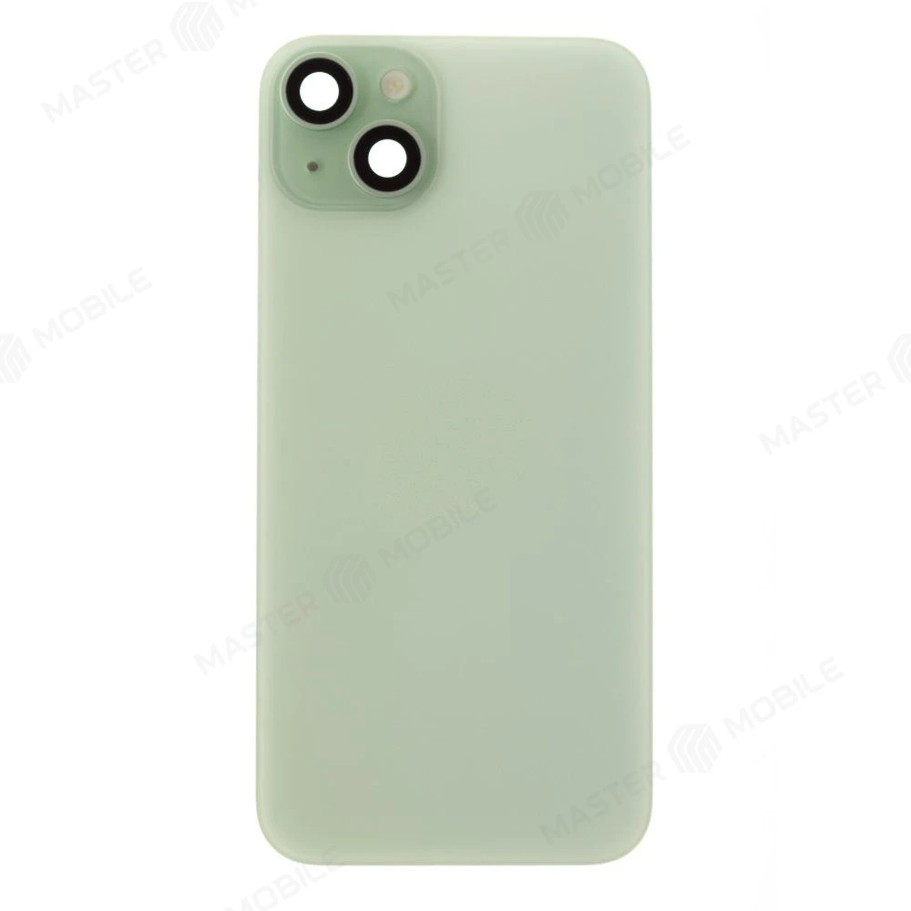 Задняя крышка для Apple iPhone 15 Plus (зеленый) (в сборе) (ORIG100) (Снятый) (возможен дефект ЛКП) фото №1