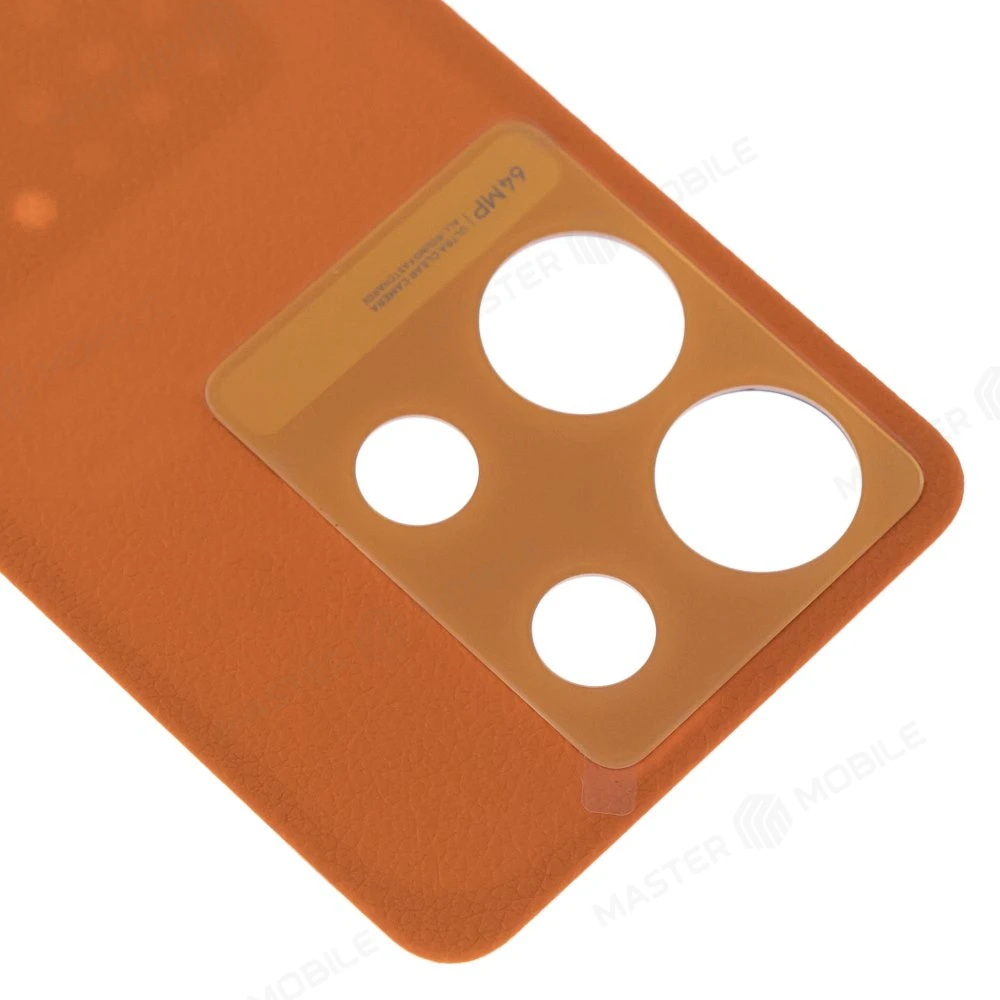 Задняя крышка для Infinix Note 30 4G (X6833B/X6731B) (оранжевый) фото №3