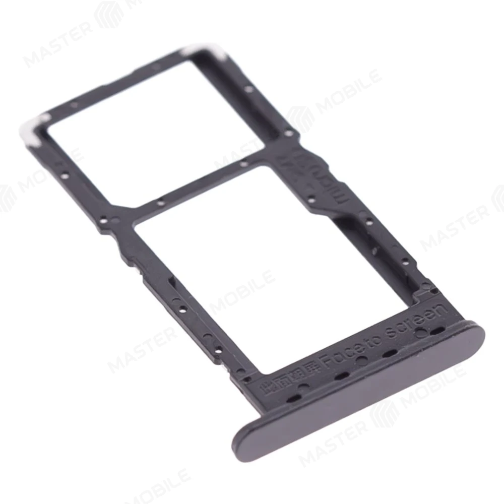 Держатель сим-карты для OPPO A78 4G (CPH2565) (черный) фото №3