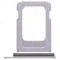 Держатель сим-карты для Apple iPhone 16E (серебристый) фото №2