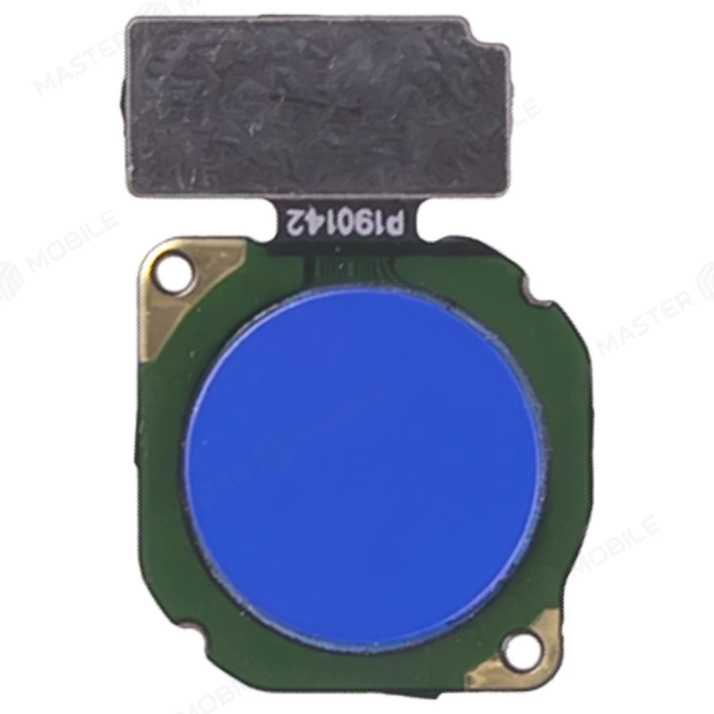 Шлейф для Huawei Honor 7X (BND-L21) / Honor 8A (JAT-LX1) / Honor 8X/8X Premium и др. с комп. + сканер отпечатка пальца (синий)  фото №1