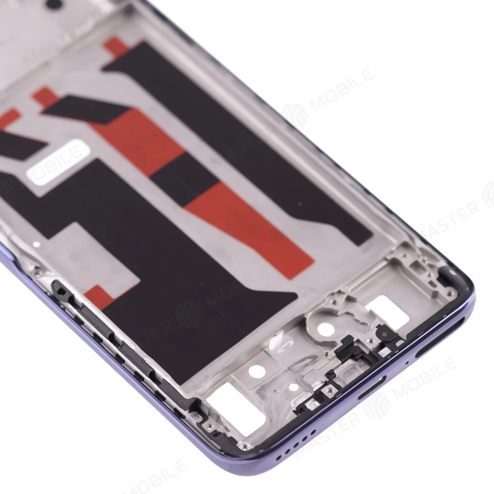 Рамка дисплея для Huawei Honor 50 Lite (NTN-LX1) / Nova 8i (NEN-LX1) (серебристый) фото №4