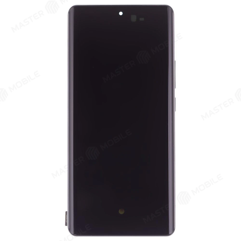 Дисплей для Realme GT 6T (RMX3853) + тачскрин (зеленый) (в рамке) (ORIG100) (SP) фото №1