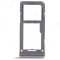 Держатель сим-карты для Samsung G950 Galaxy S8 / G955 Galaxy S8+ (серебристый) фото №1