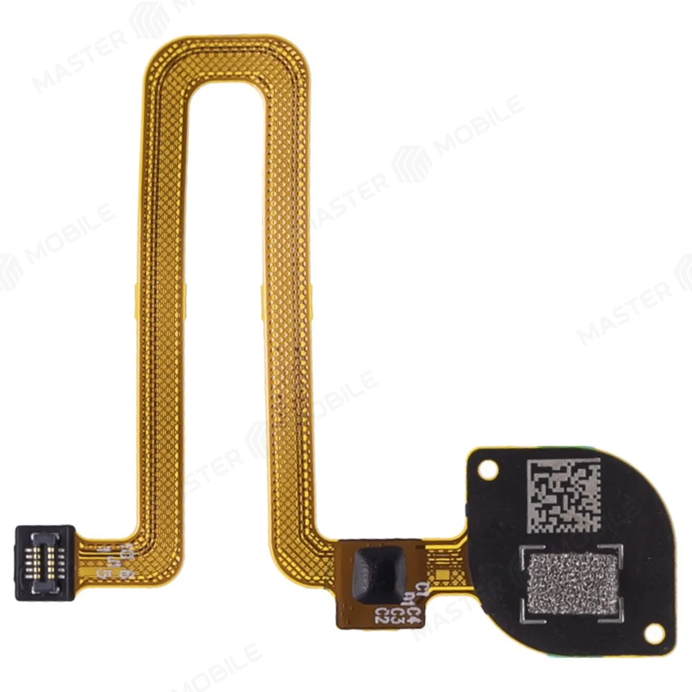 Шлейф для Xiaomi Redmi 9C (M2006C3MG) / Redmi 10A (220233L2G) с комп. + сканер отпечатка пальца (синий)  фото №2