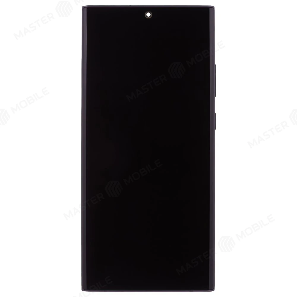 Дисплей для Samsung N985 Galaxy Note 20 Ultra / N986 Galaxy Note 20 Ultra 5G + тачскрин (черный) (в рамке) (ORIG100) (возможен дефект ЛКП) фото №1