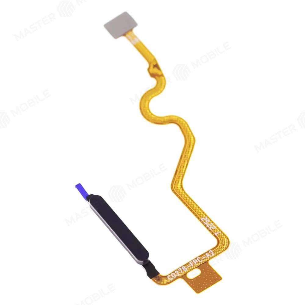 Шлейф для Infinix Hot 30i (X669) с комп. + сканер отпечатка пальца (черный)  фото №3