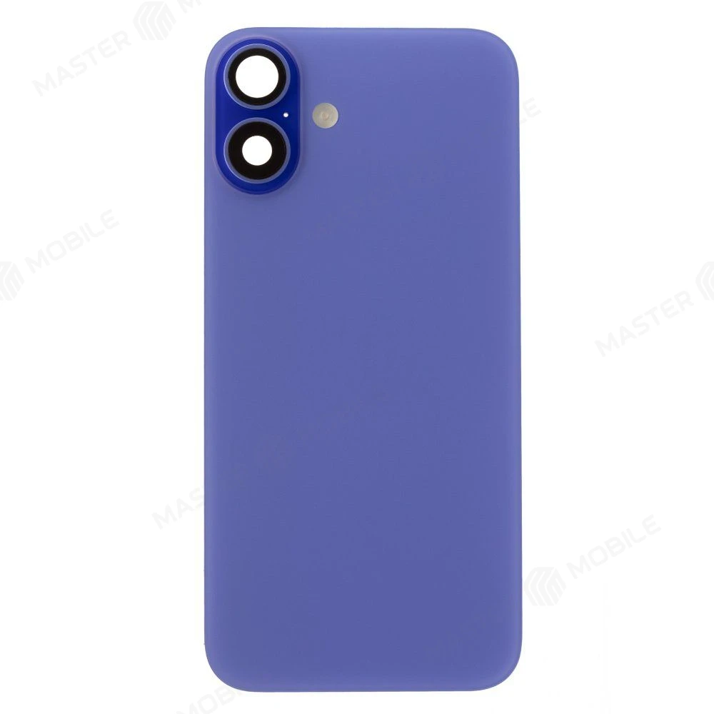 Задняя крышка для Apple iPhone 16 Plus (синий) (в сборе) (ORIG100) (Снятый) (возможен дефект ЛКП) фото №1
