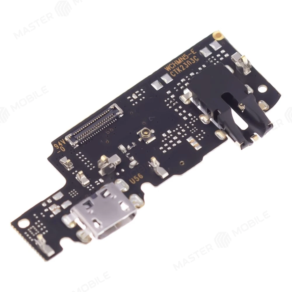 Нижняя плата для Xiaomi Redmi Note 5 / Redmi Note 5 Pro с комп. + разъем зарядки + микрофон  фото №3