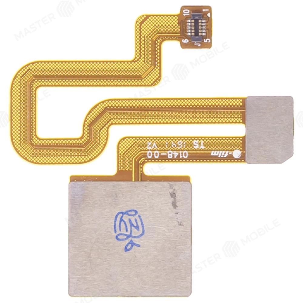 Шлейф для Xiaomi Redmi Note 3 (2015116) / Redmi Note 3 Pro (2015161) с комп. + сканер отпечатка пальца (серебристый)  фото №2