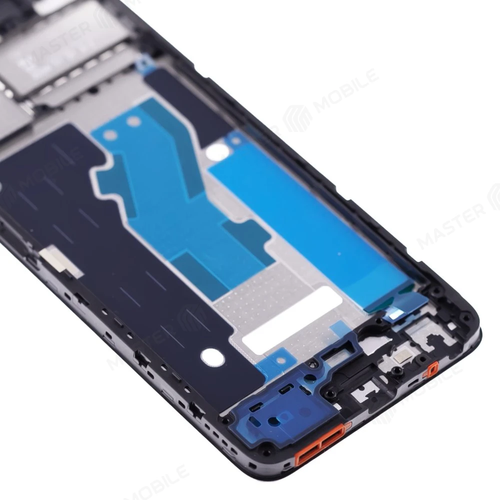 Рамка дисплея для Tecno Spark GO 2024 (BG6) (черный) фото №4