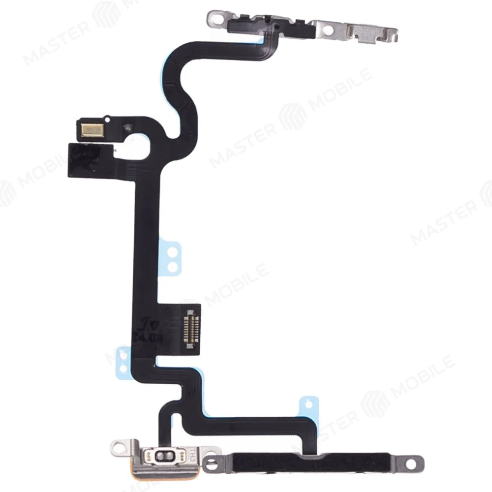 Шлейф для Apple iPhone 7 с комп. (на кнопку включения и кнопки громкости) + микрофон + вспышка (ORIG100) фото №2