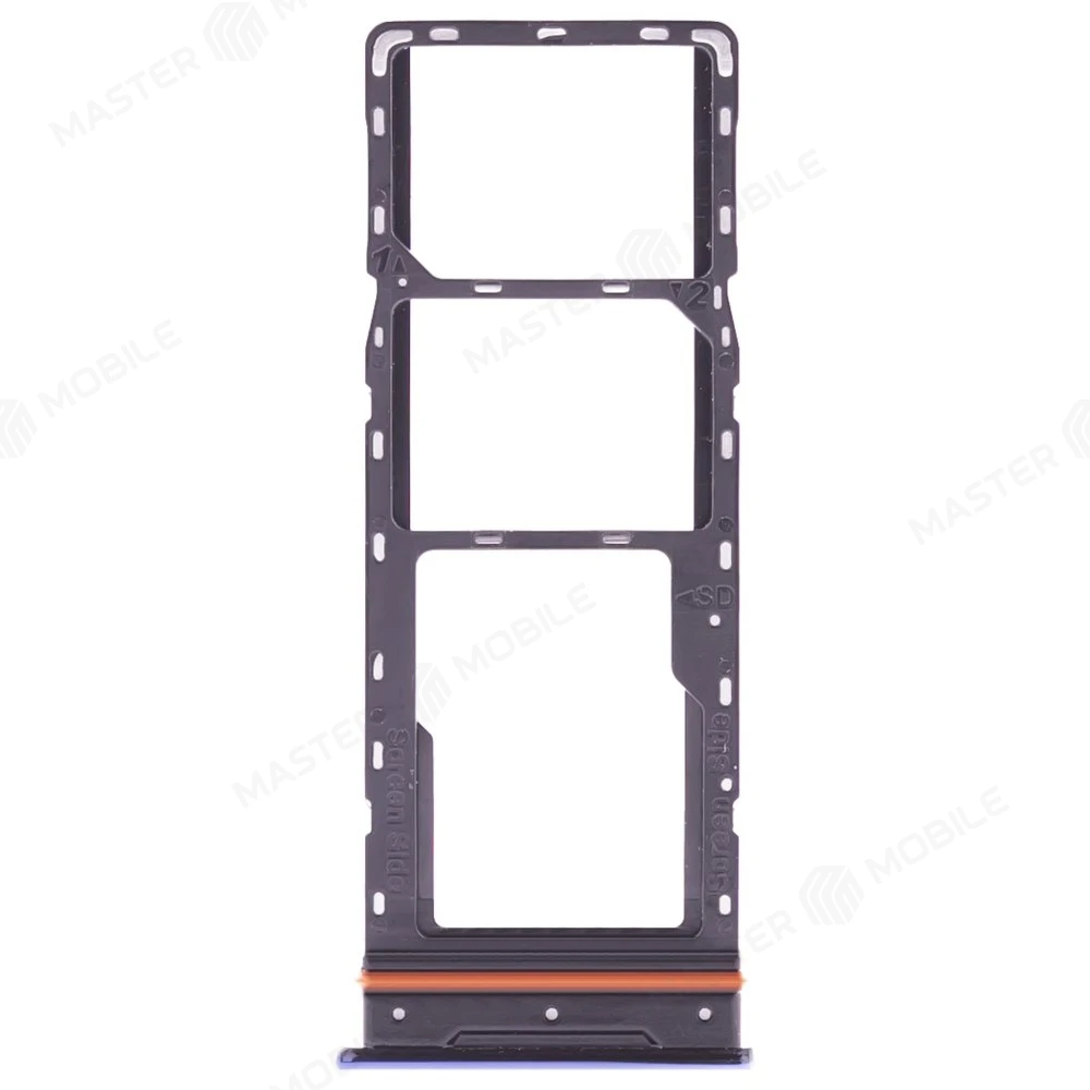 Держатель сим-карты для Infinix Note 10 Pro (X695C) (серебристый) фото №1