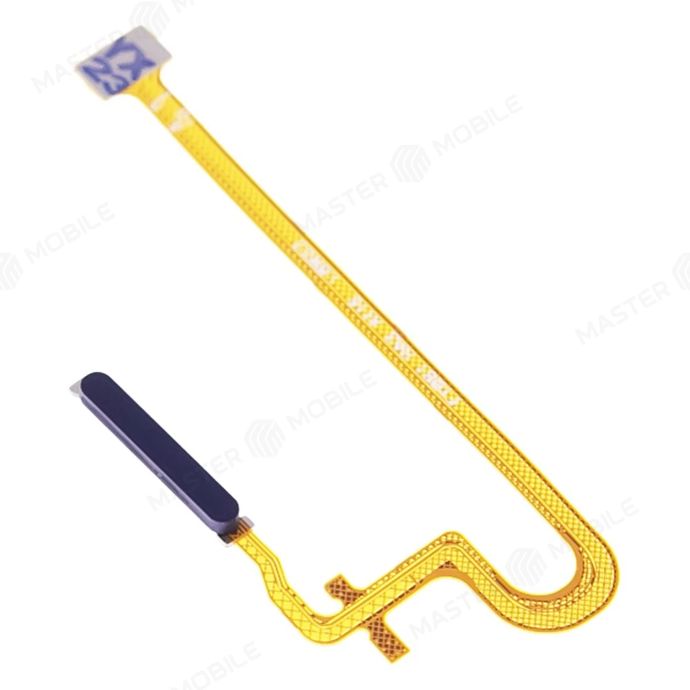 Шлейф для OPPO A17 (CPH2477) с комп. + сканер отпечатка пальца (синий)  фото №3