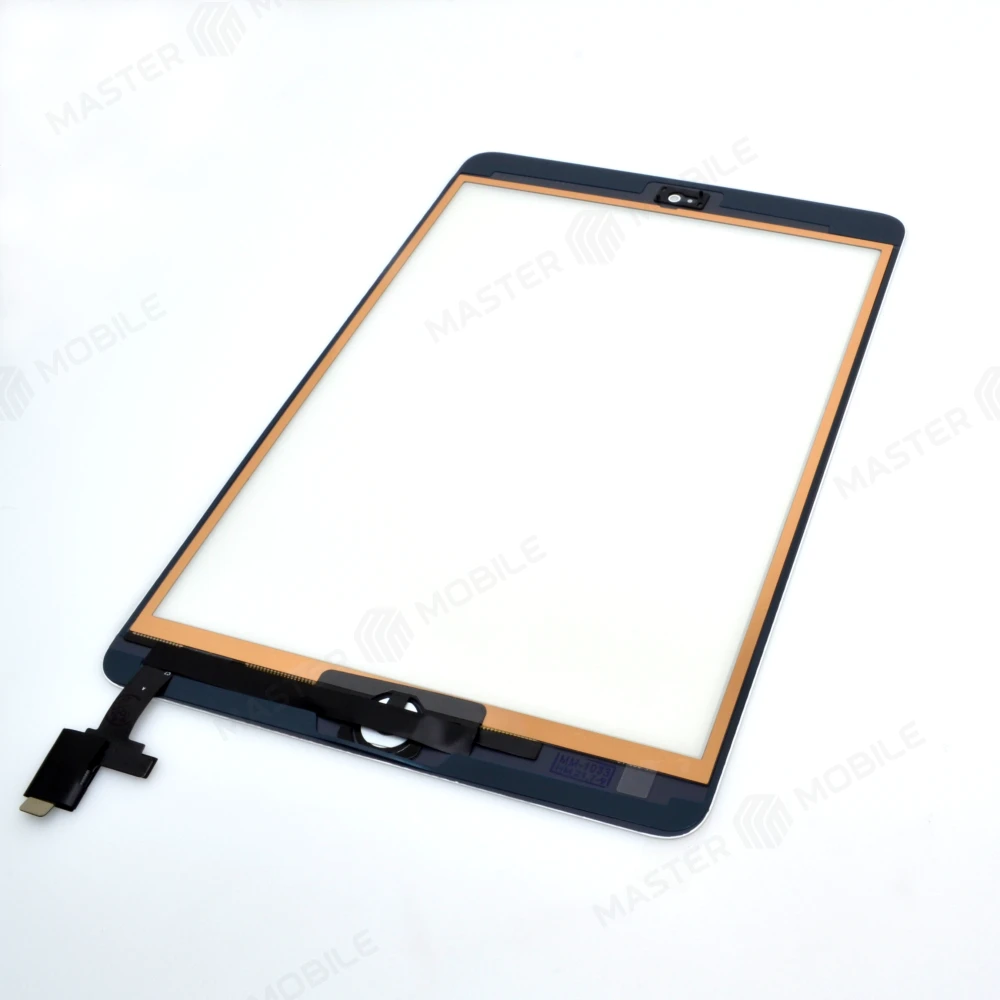 Тачскрин для Apple iPad mini (A1432/A1454/A1455) / iPad mini 2 (A1489/A1490/A1491) + кнопка Home + коннектор (белый)  фото №2
