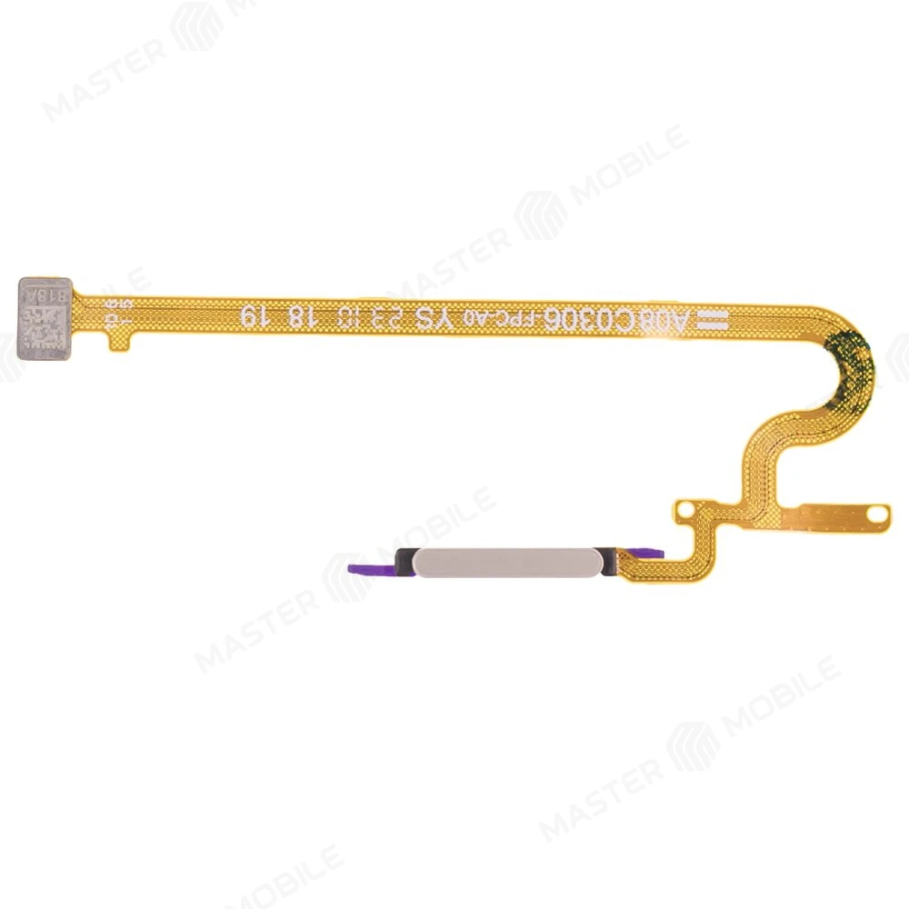 Шлейф для Vivo Y35 4G (V2205) с комп. + сканер отпечатка пальца (золотистый)  фото №1