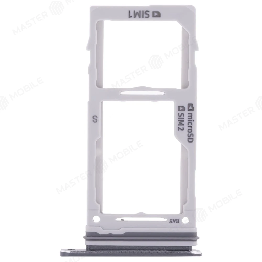 Держатель сим-карты для Samsung G960 Galaxy S9 / G965 Galaxy S9+ (серый) фото №1