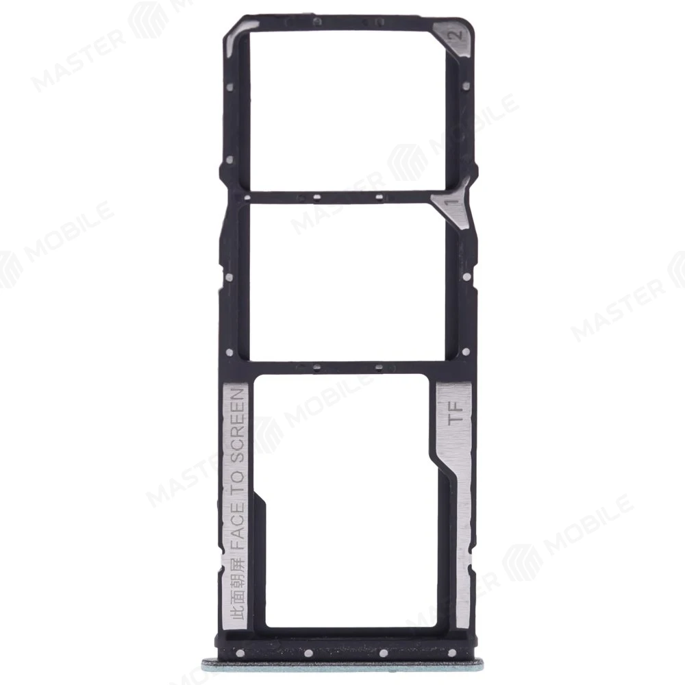 Держатель сим-карты для Xiaomi Redmi Note 12 4G (23021RAA2Y) (зеленый) фото №1