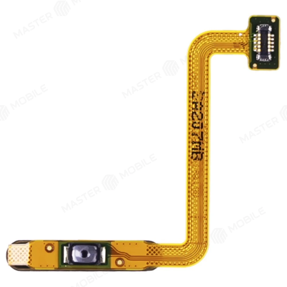 Шлейф для Samsung M336 Galaxy M33 5G с комп. + сканер отпечатка пальца (кнопка включения) (коричневый)  фото №2