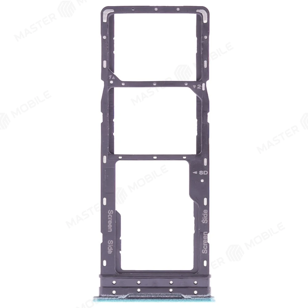 Держатель сим-карты для Infinix Hot 12 Play NFC (X6816D) (зеленый) фото №1