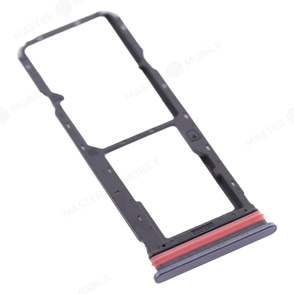 Держатель сим-карты для Vivo Y35 4G (V2205) (черный) фото №3