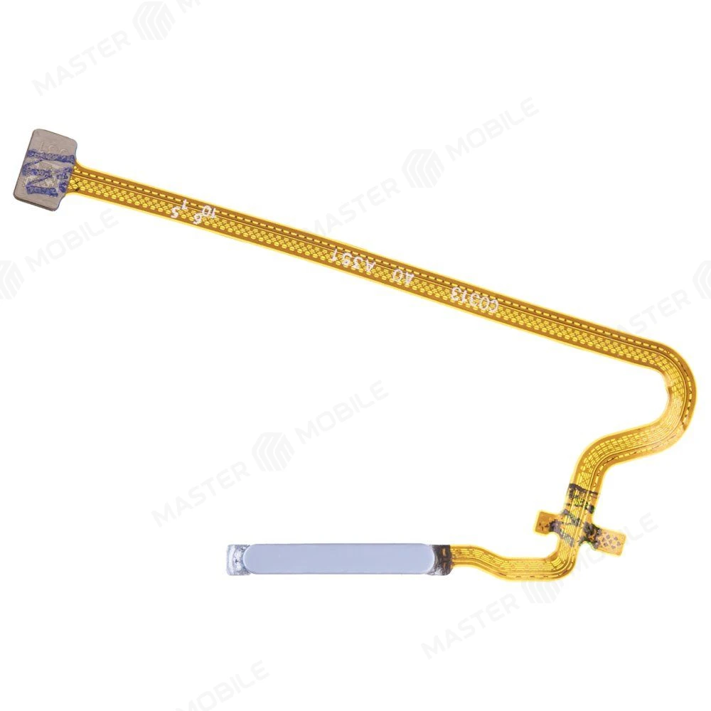 Шлейф для Realme C63 4G (RMX3939) с комп. + сканер отпечатка пальца (синий)  фото №1