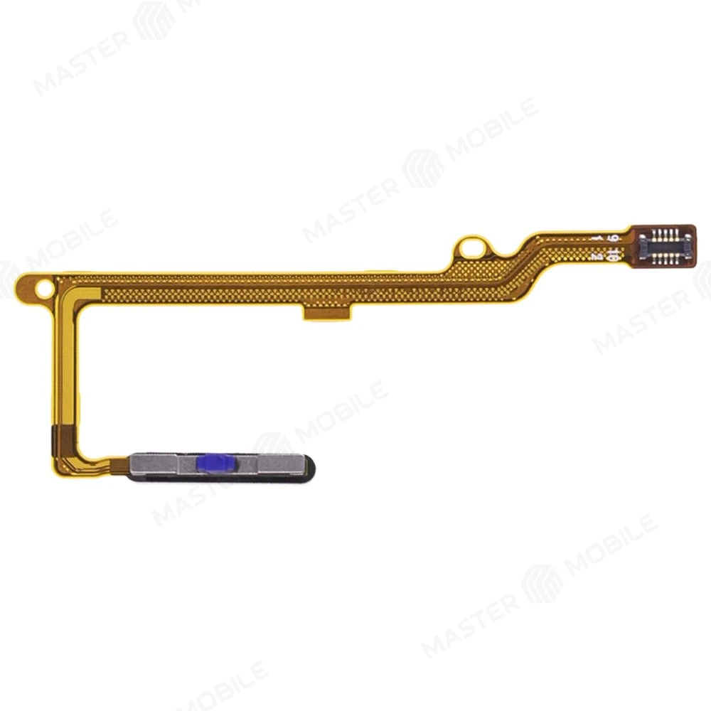 Шлейф для Huawei Honor X8a (CRT-LX1) с комп. + сканер отпечатка пальца (серебристый)  фото №2