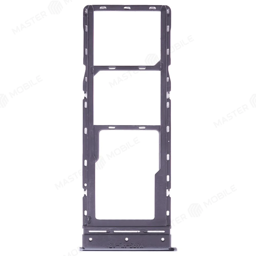 Держатель сим-карты для Infinix Note 10 Pro (X695C) (черный) фото №2