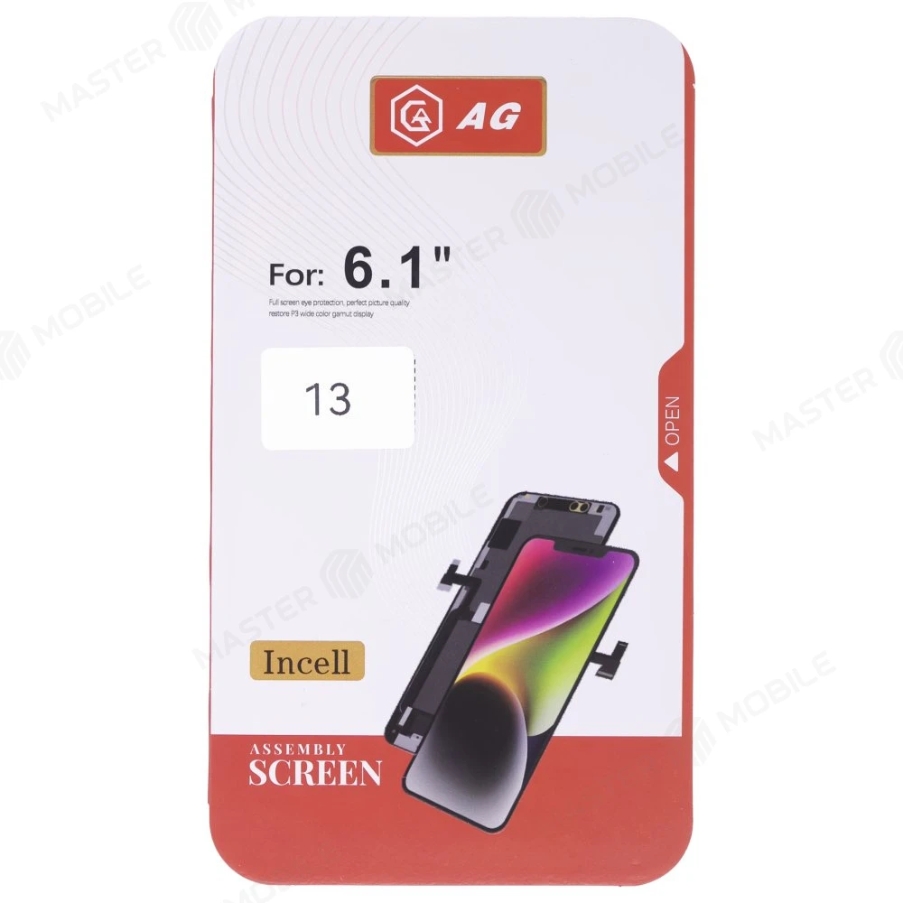 Дисплей для Apple iPhone 13 + тачскрин (черный) (MNK) (In-Cell) фото №5