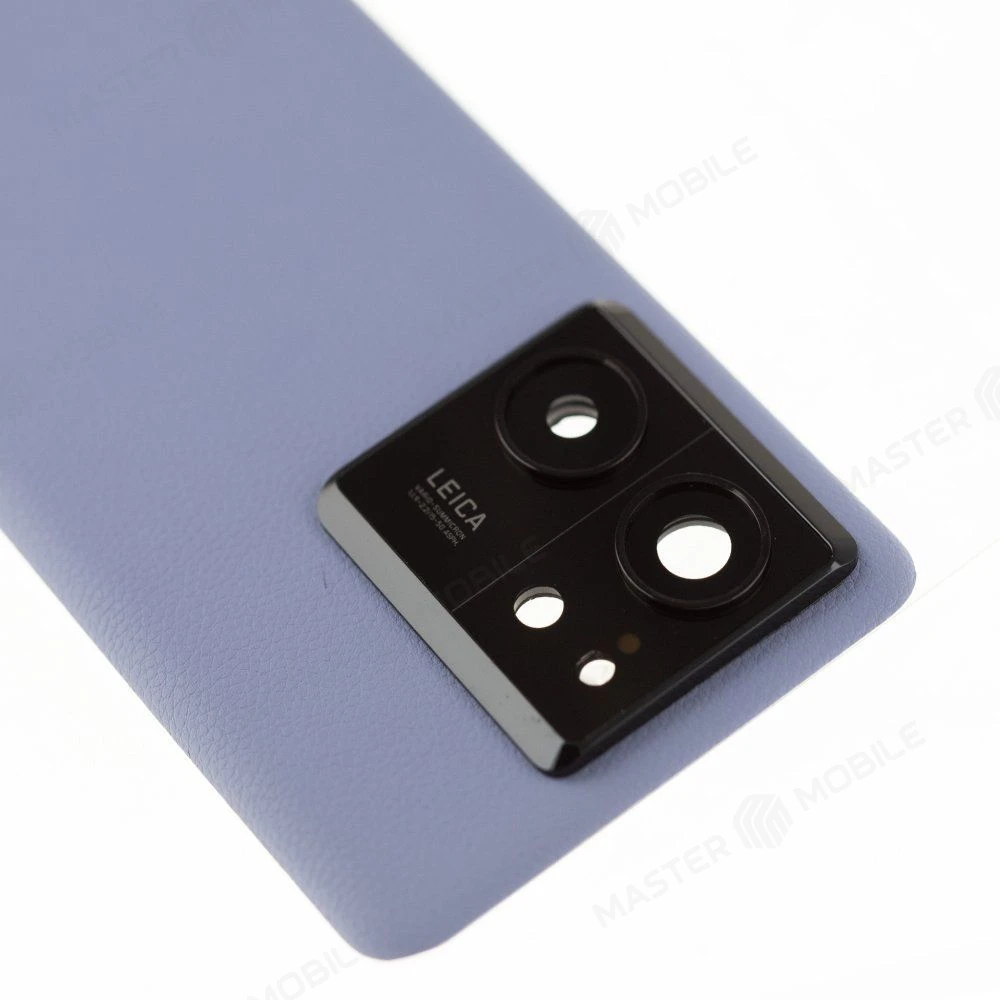 Задняя крышка для Xiaomi 13T (2306EPN60G) (синий) (в сборе со стеклом камеры) (ORIG100)  фото №3