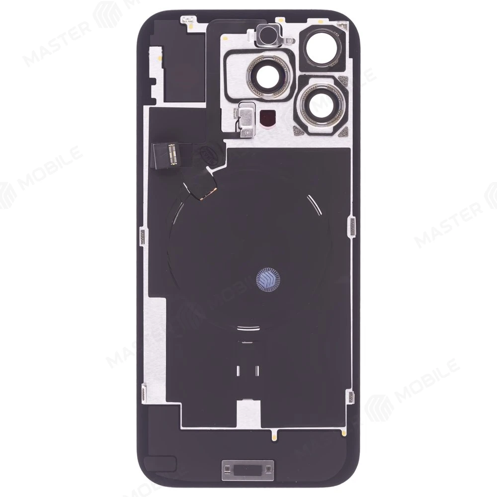 Задняя крышка для Apple iPhone 16 Pro Max (белый) (в сборе) (с разбора) (ORIG100) (возможен дефект ЛКП)  фото №2