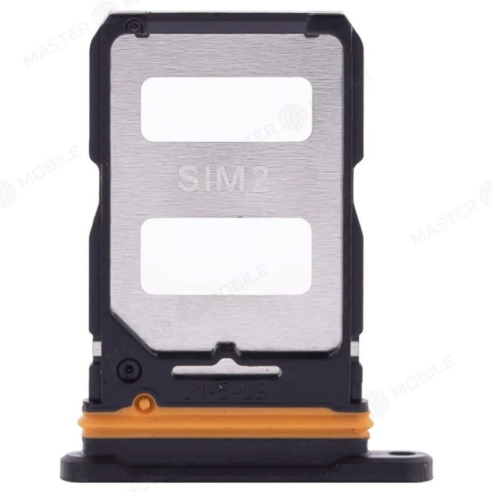 Держатель сим-карты для Xiaomi 12 Lite (2203129G) (черный) фото №2