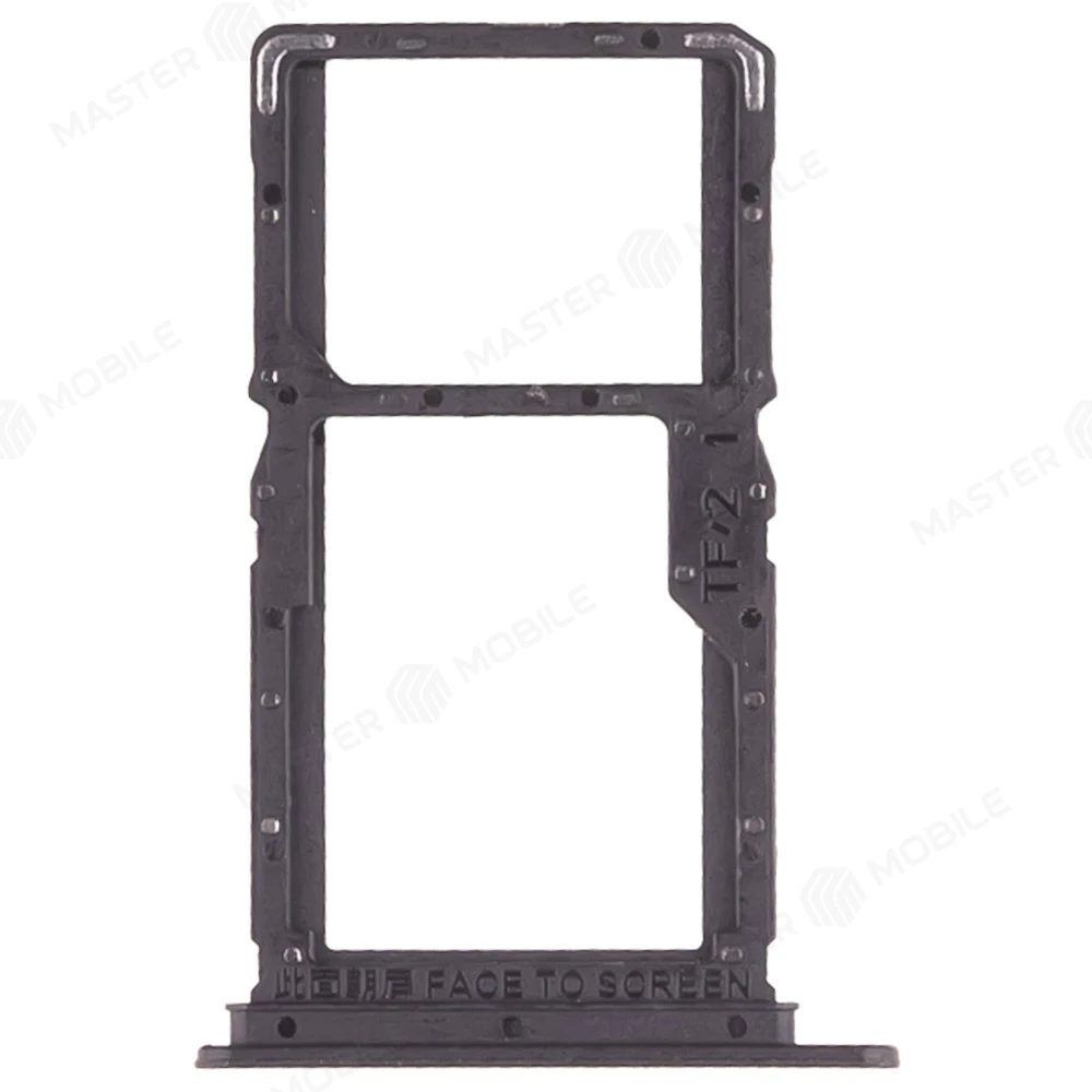 Держатель сим-карты для Xiaomi Redmi Note 13 Pro 4G (23117RA68G) (черный) фото №1