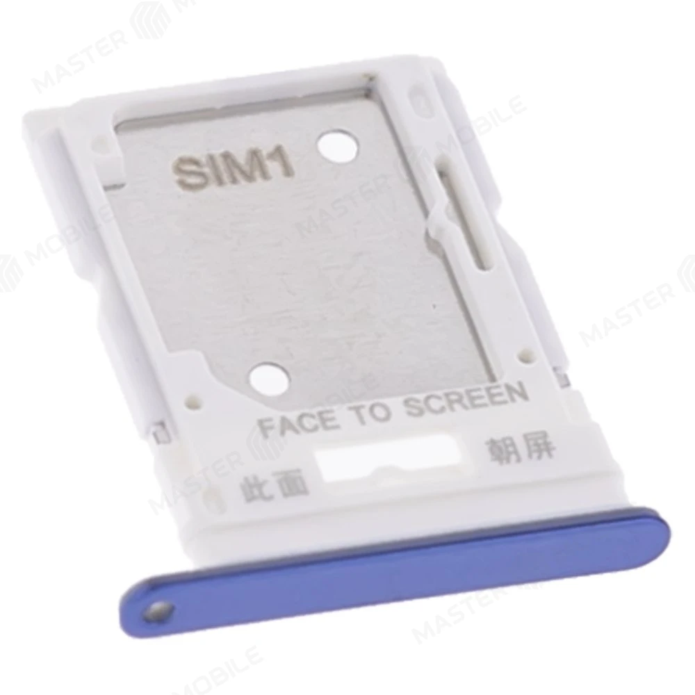 Держатель сим-карты для Xiaomi Redmi Note 12 Pro 4G (2209116AG) (синий) фото №3