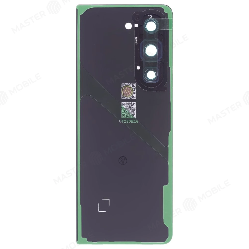Задняя крышка для Samsung F946 Galaxy Z Fold 5 (черный) (в сборе со стеклом камеры) фото №2